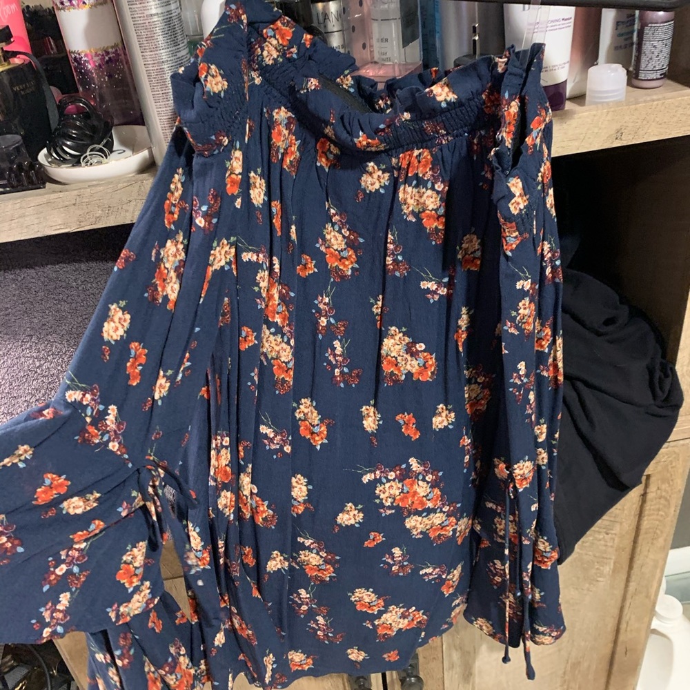 Off Shoulder Floral Top